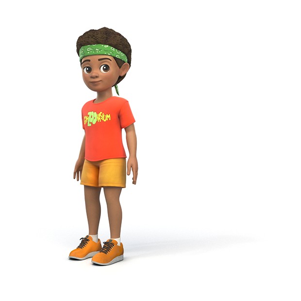 Child_boy_lion_lunge_1