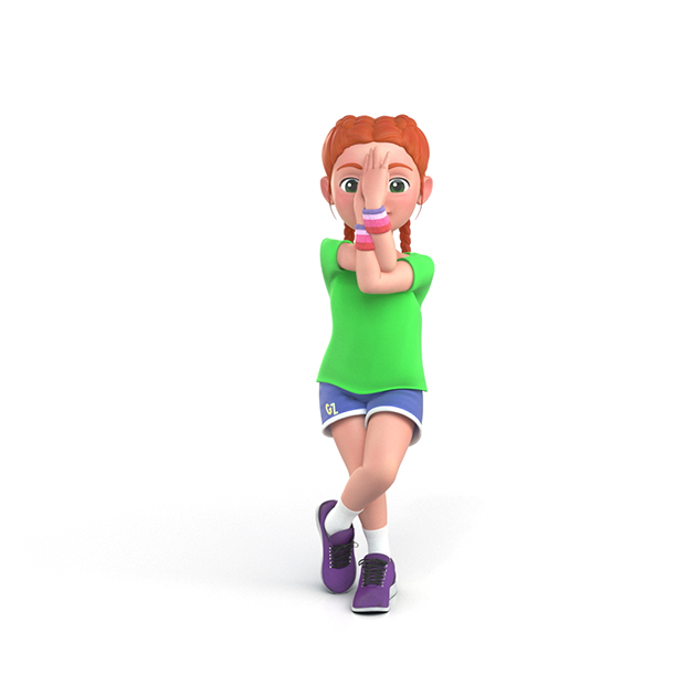 child_girl_eagle_twist