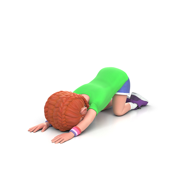 child_girl_leopard_stretch